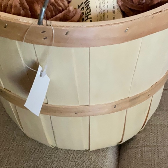 Hobby Lobby “Bushel” Farmhouse Basket, Table Decor Basket - Picture 3 of 11